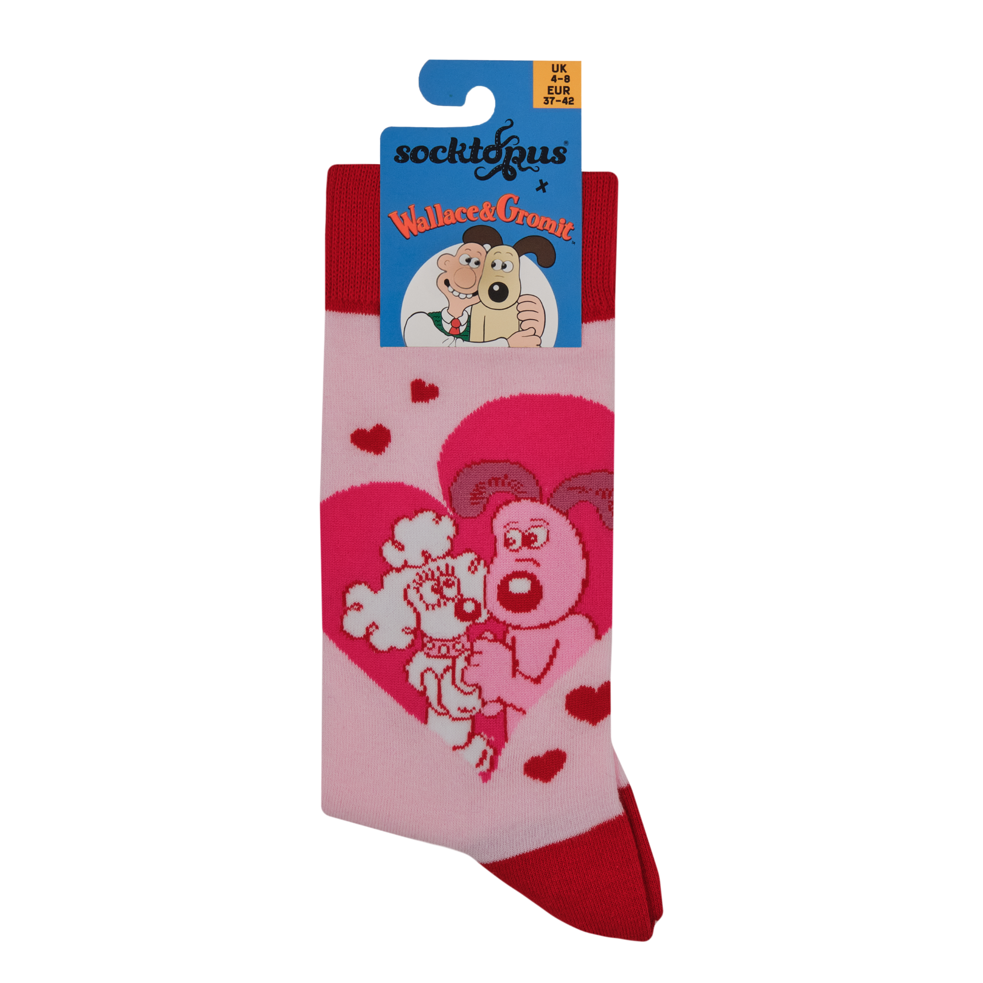 Love is in the Air Socks - Wallace and Gromit