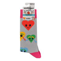 Tender - Lurex Hearts Socks