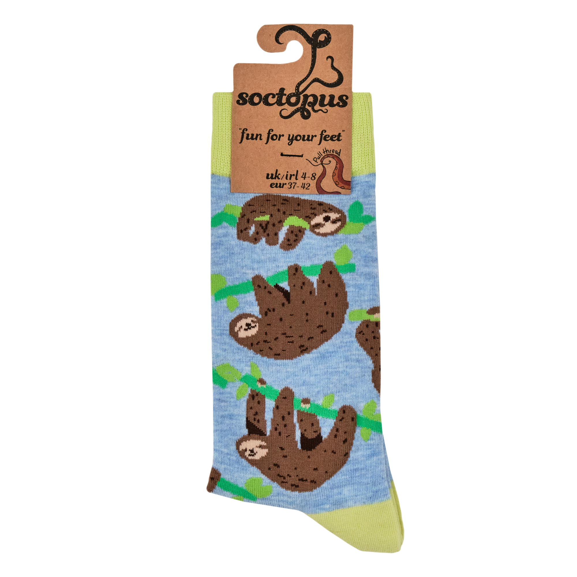 Sloth Socks - Lazy Vibes