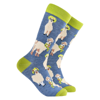 Fluffy Llama Drama Socks