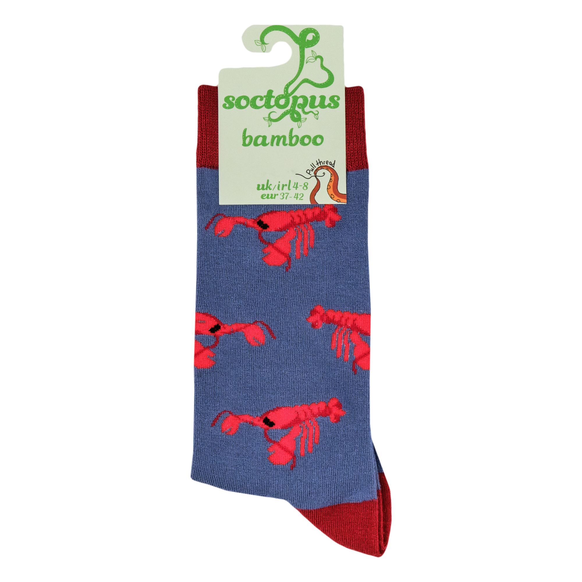 Lobster Bamboo Socks