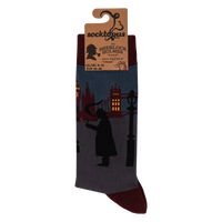 Sherlock Holmes Socks - London Skyline