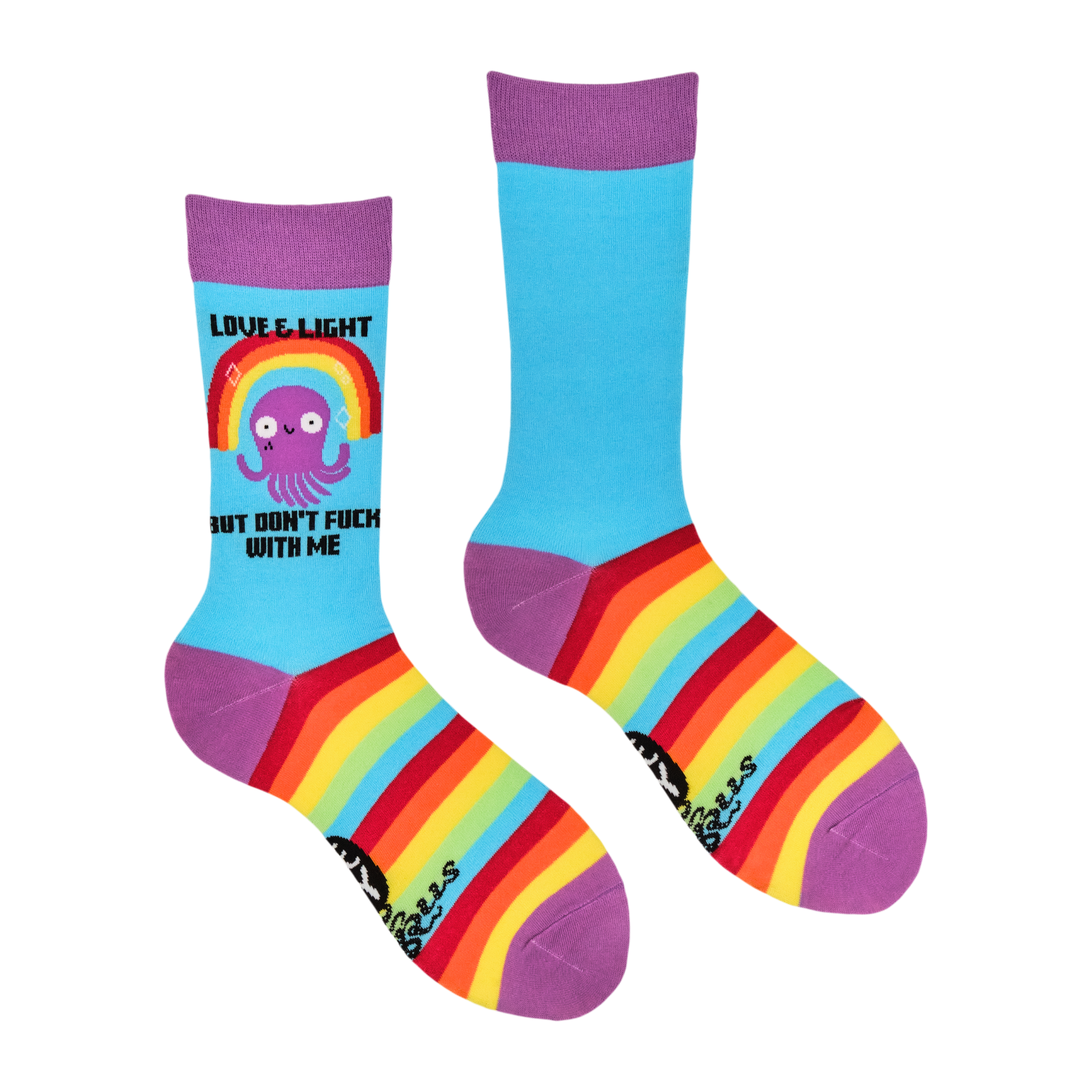Love & Light Socks - Socktopus X Katie Abey