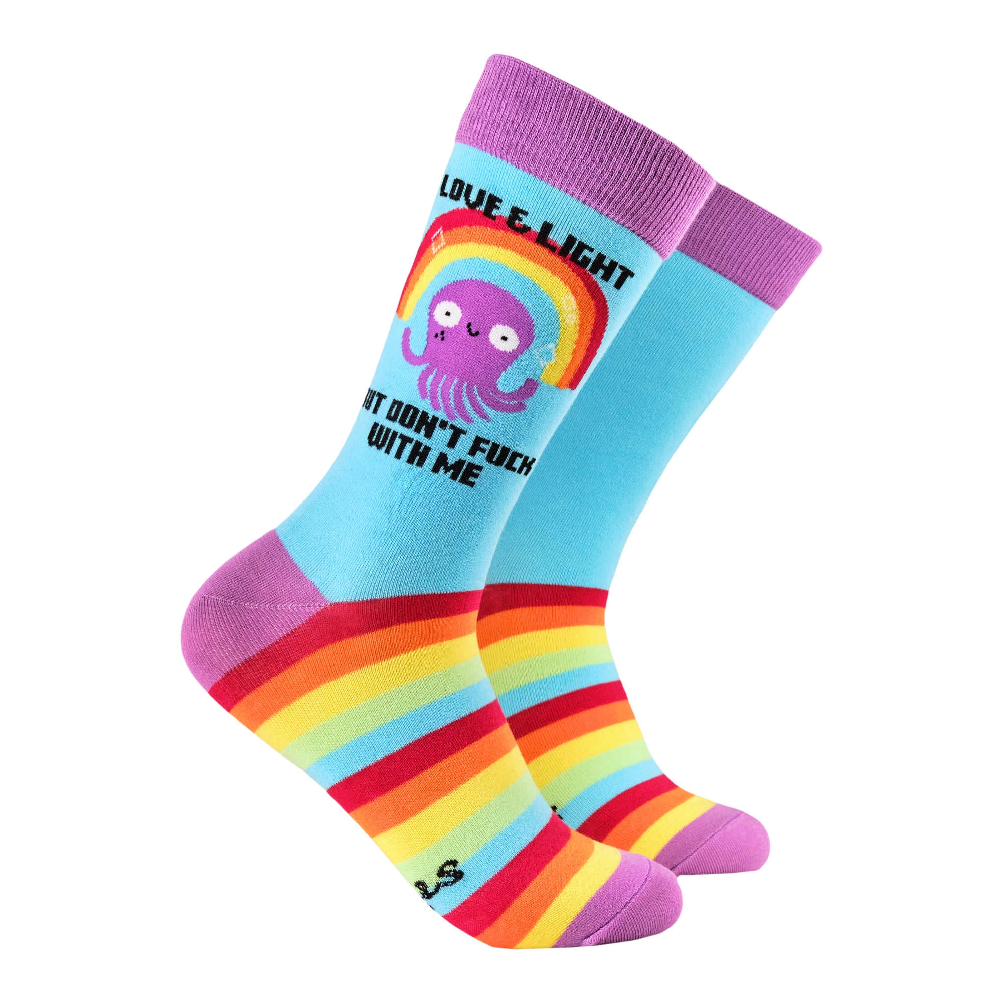 Love & Light Socks - Socktopus X Katie Abey