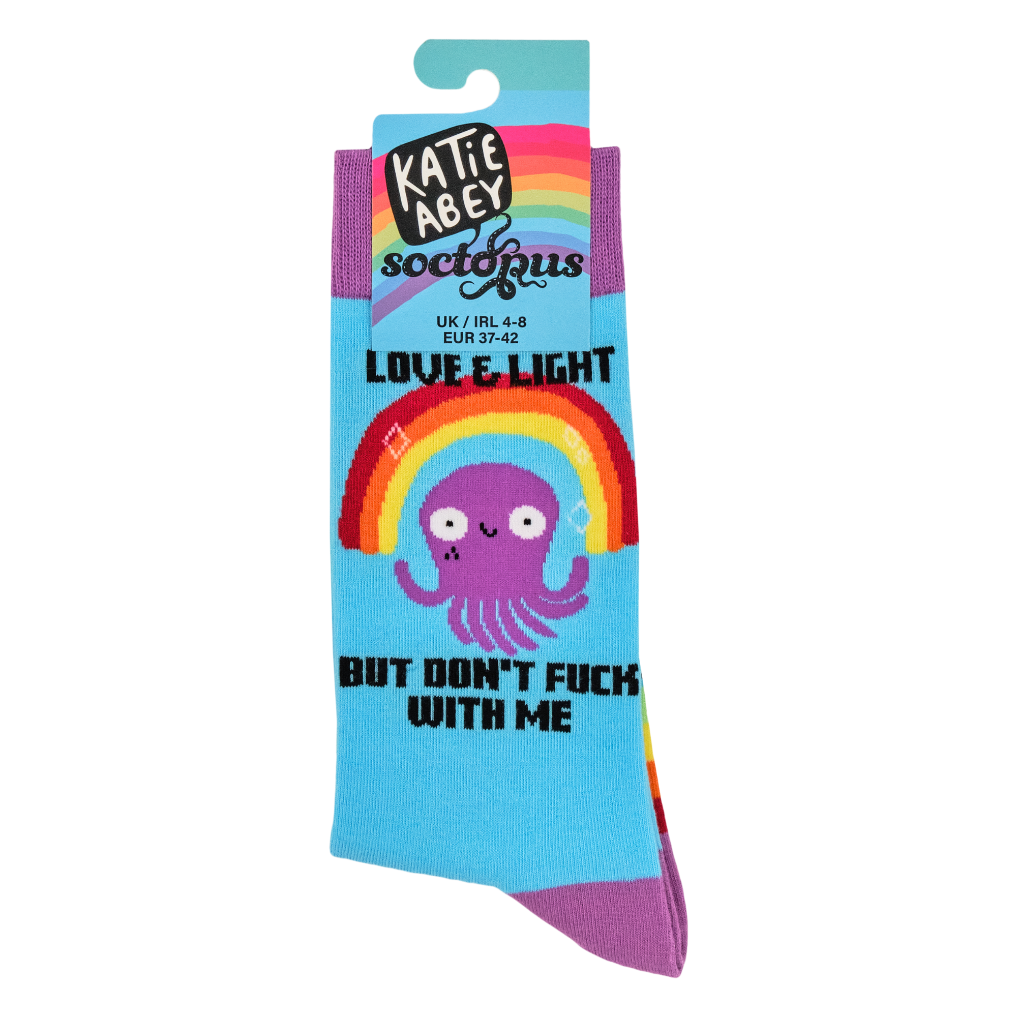 Love & Light Socks - Socktopus X Katie Abey