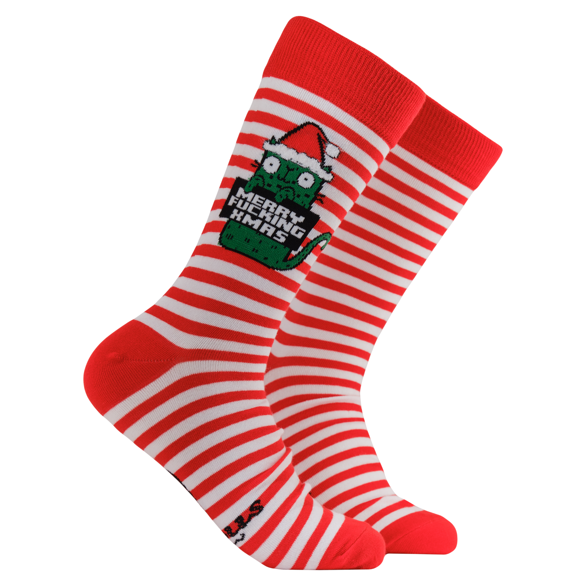 Merry Fucking XMAS Socks - Socktopus X Katie Abey