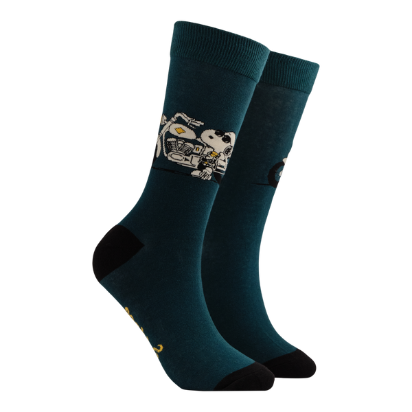 Motorbike Snoopy Socks - Peanuts