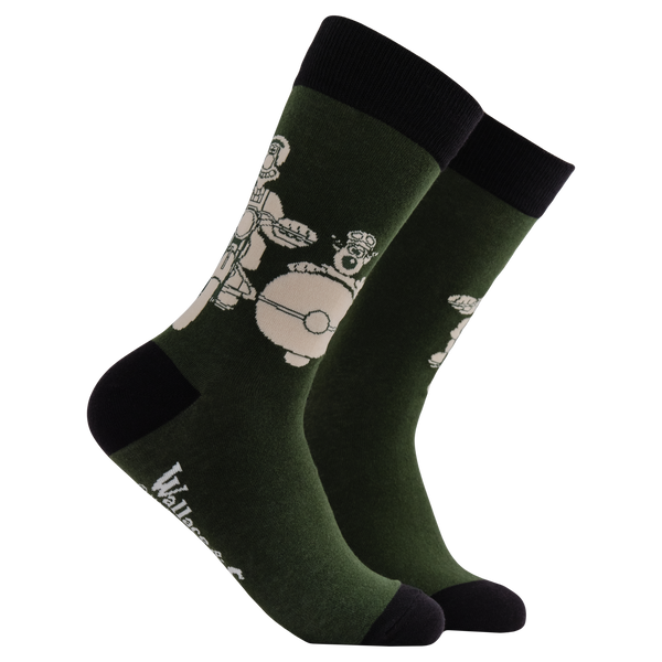 Motorbike Socks - Wallace and Gromit