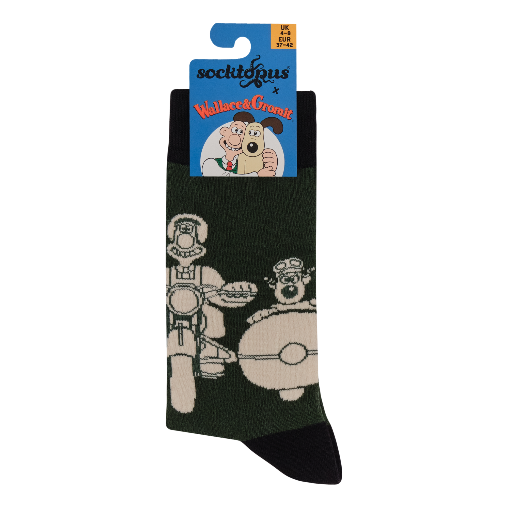 Motorbike Socks - Wallace and Gromit