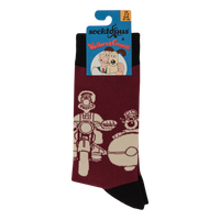 Motorbike Socks - Wallace and Gromit