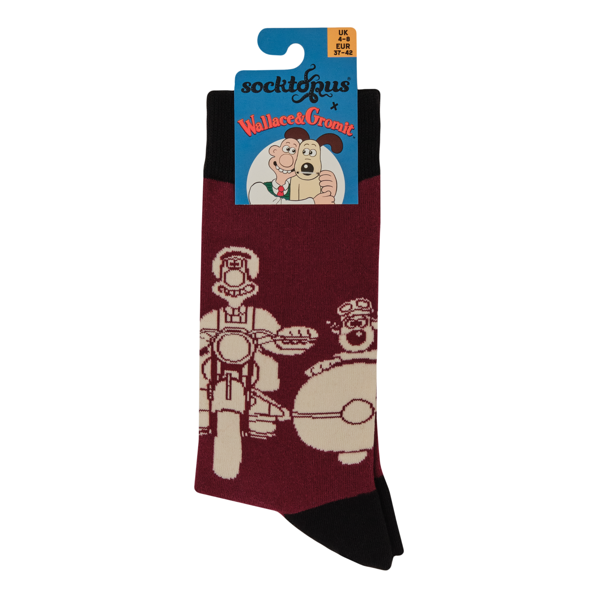 Motorbike Socks - Wallace and Gromit