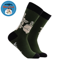 Motorbike Socks - Wallace and Gromit