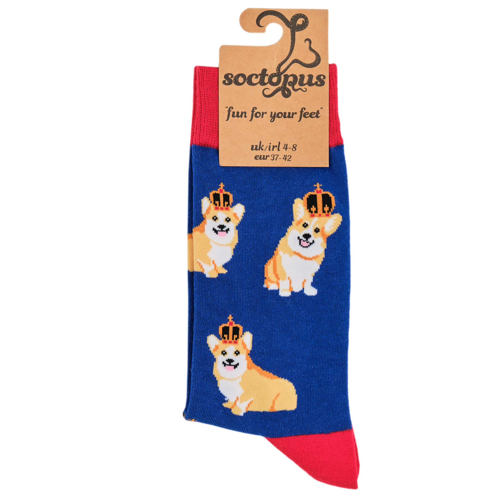 Majestic Corgi Socks