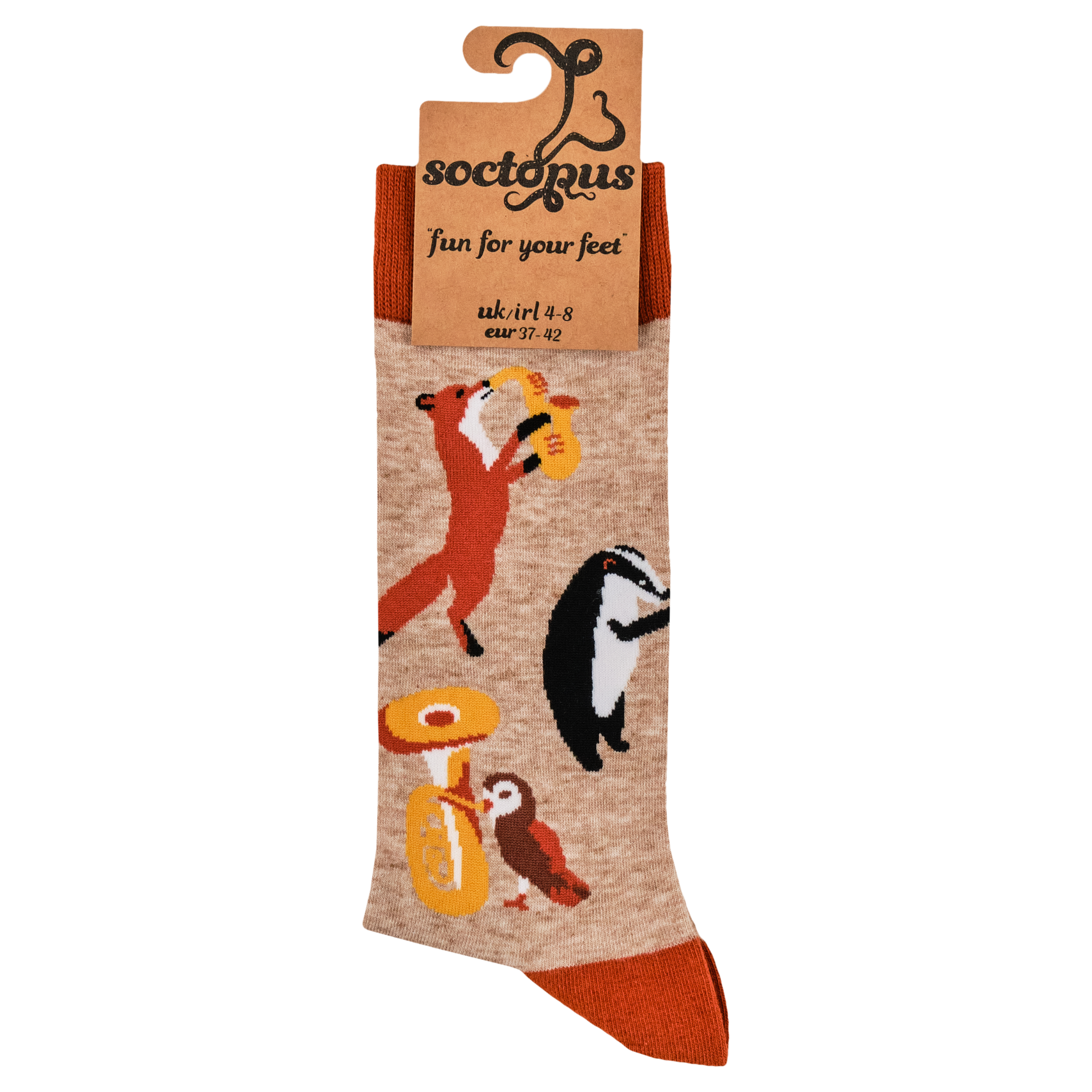 Forest Animals Socks - Marching Bands