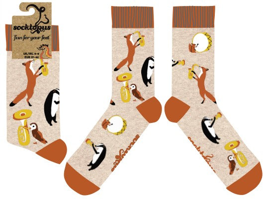 Forest Animals Socks - Marching Bands