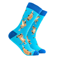 Meerkat Pole Dancer Socks