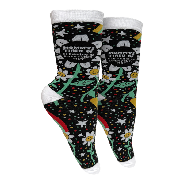 Mommy's Tired of Cleaning Up Socks - Small