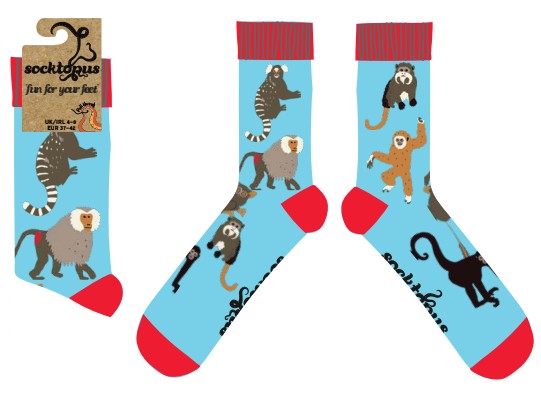 Monkeying Around Socks