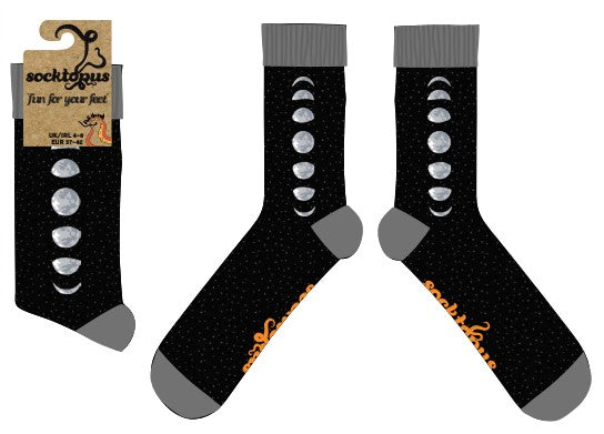 Moon Phases Socks