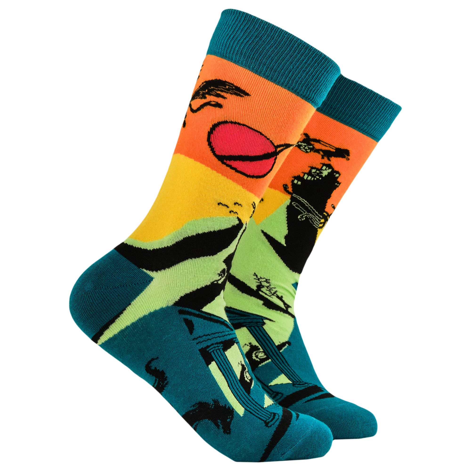 Mount Olympus Socks - Fran Haslam