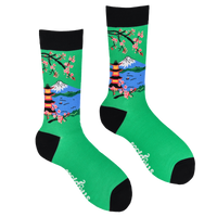 Japanese Socks - Mount Fuji