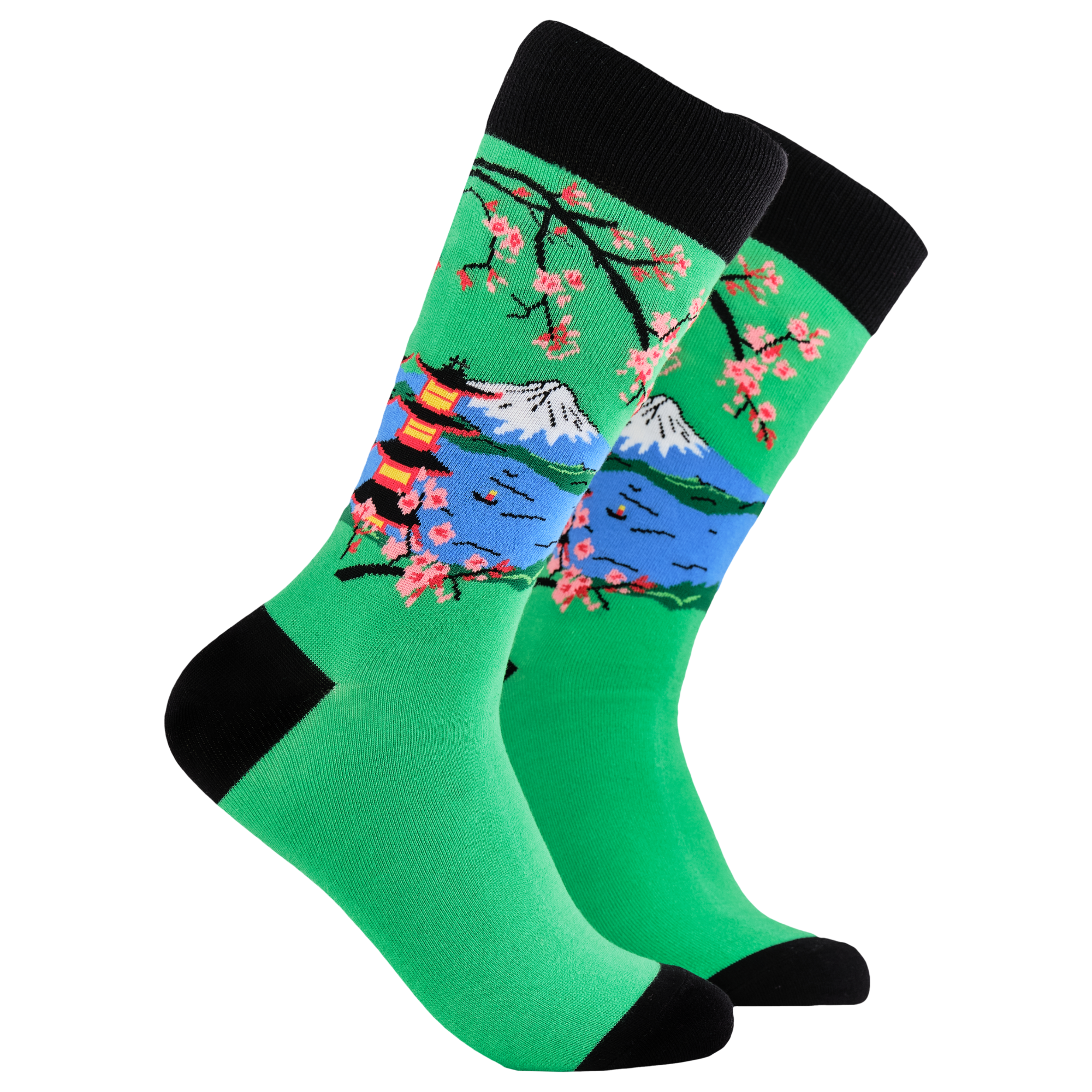 Japanese Socks - Mount Fuji