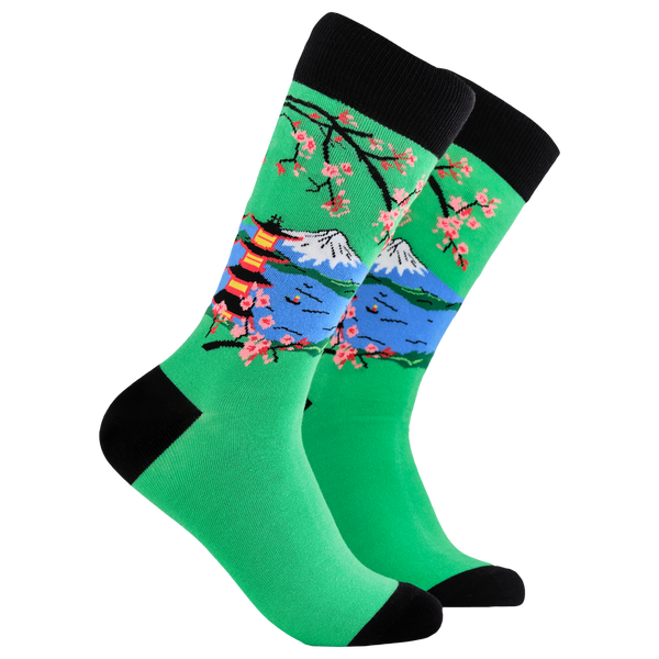 Japanese Socks - Mount Fuji
