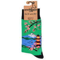 Japanese Socks - Mount Fuji