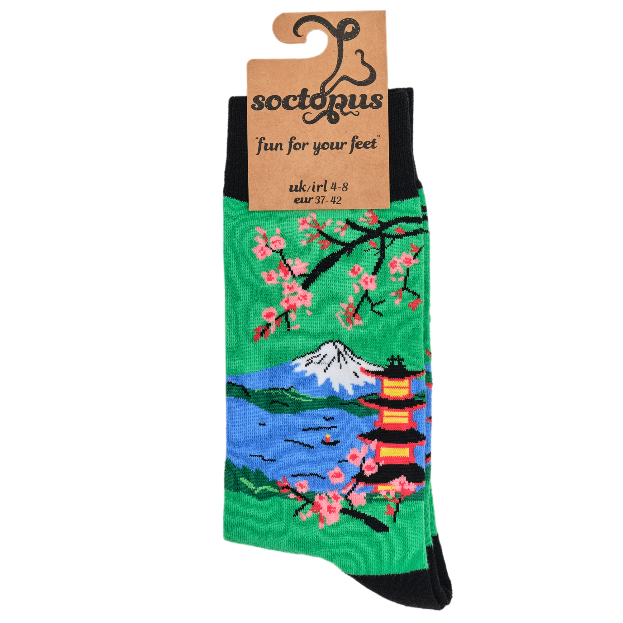 Japanese Socks - Mount Fuji