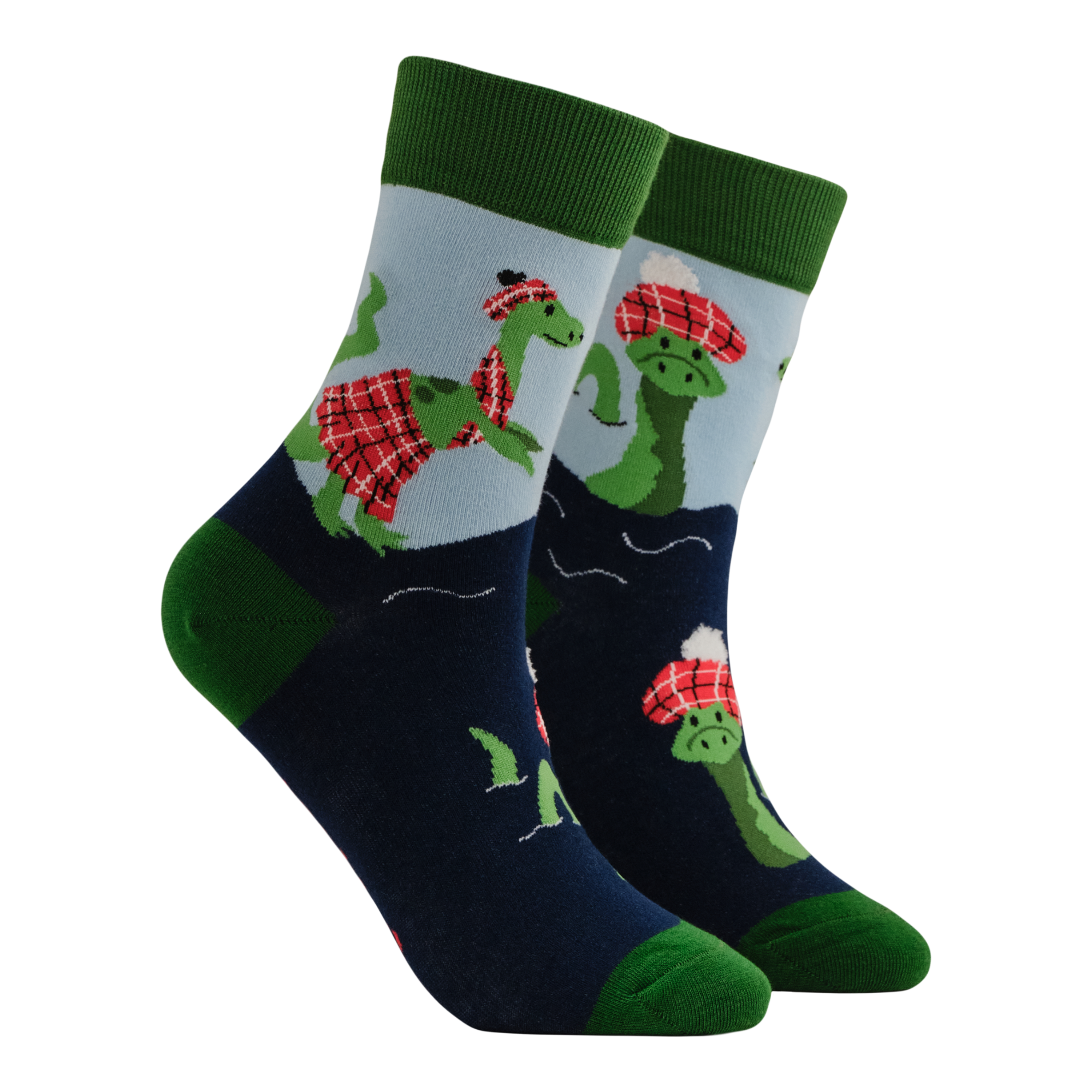 Loch Ness Monster Mini Socks - Nessie