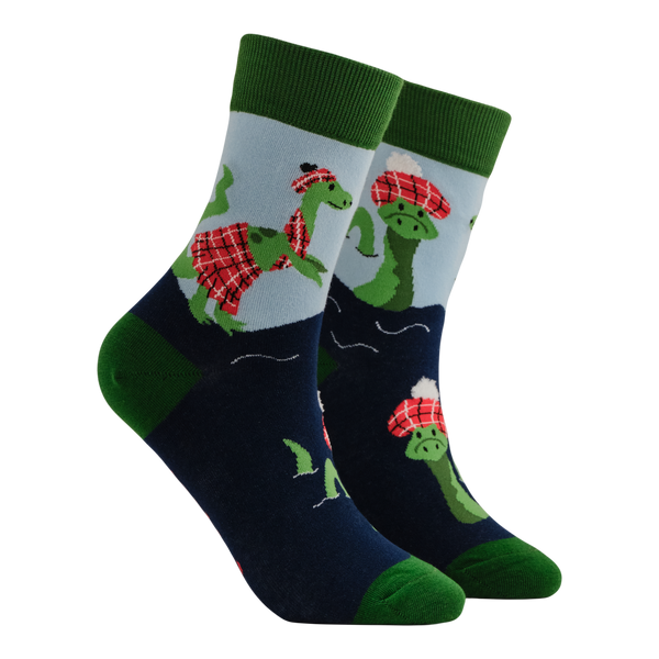 Loch Ness Monster Mini Socks - Nessie