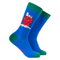 Night on the Tiles Socks - Peanuts