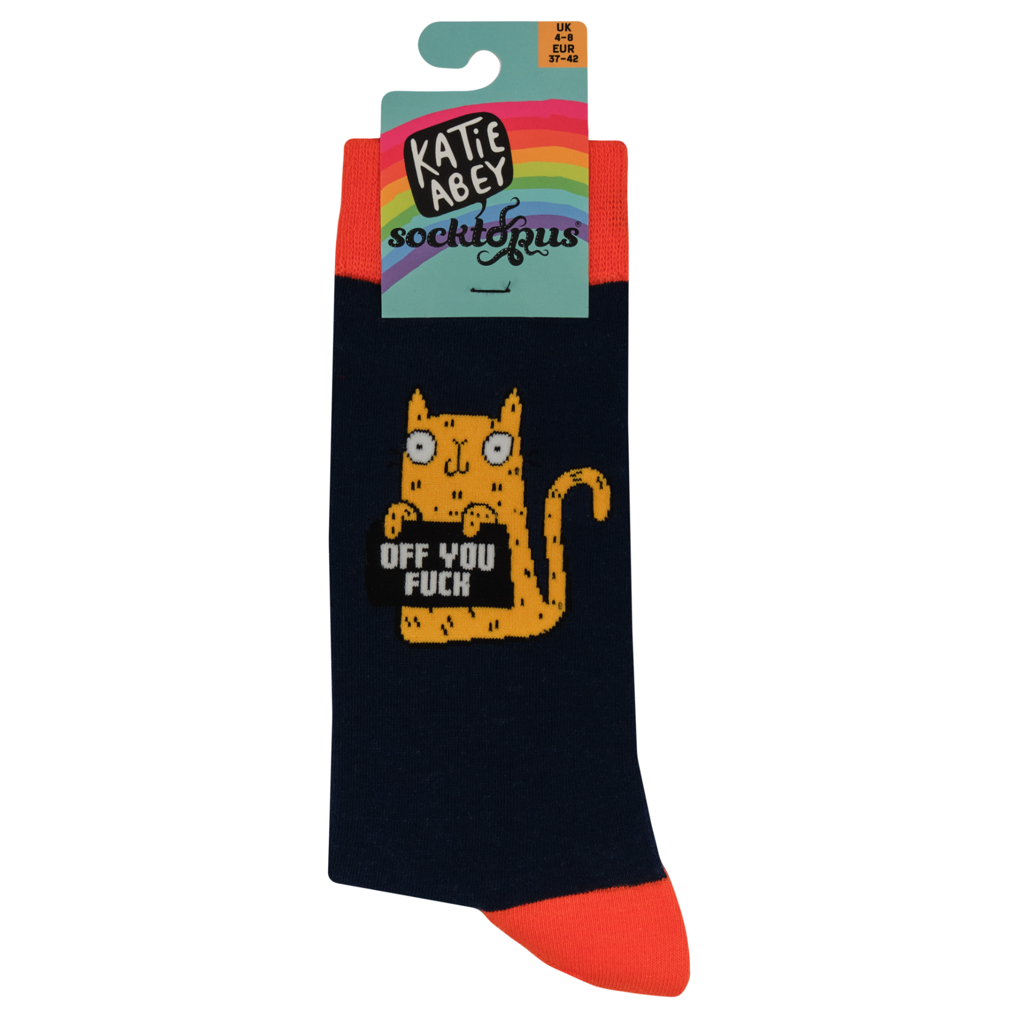 Off You Fuck Socks - Socktopus X Katie Abey