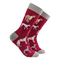 Whippet Socks - Off Like a Whippet