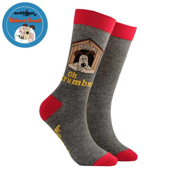Oh Crumbs! Socks - Wallace and Gromit