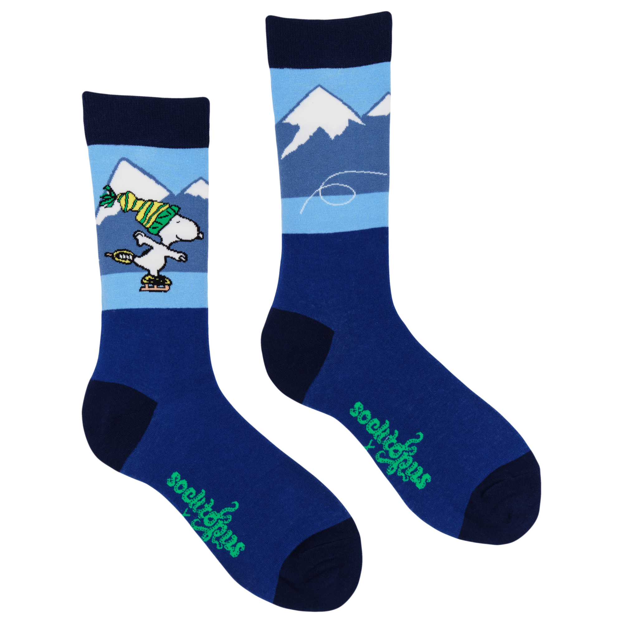 On Thin Ice Socks - Peanuts
