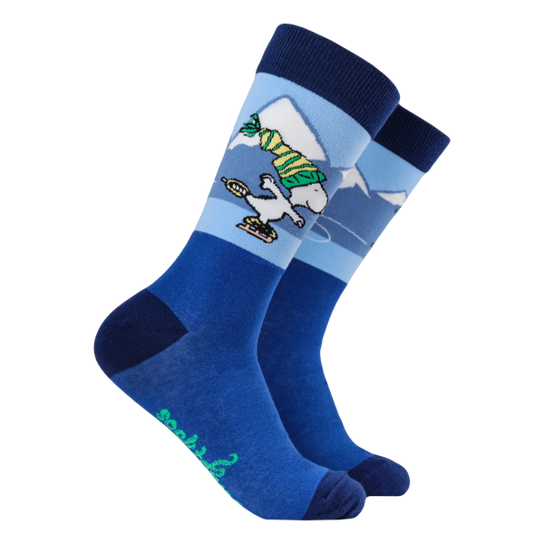 On Thin Ice Socks - Peanuts