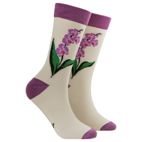 Orchid Bamboo Socks - Orchid You Not
