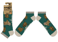 Highland Cow Trainer Socks - Och Aye the Moo! Trainer