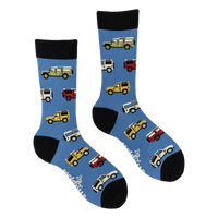Vintage Land Rover Socks - Off Roader Bamboo