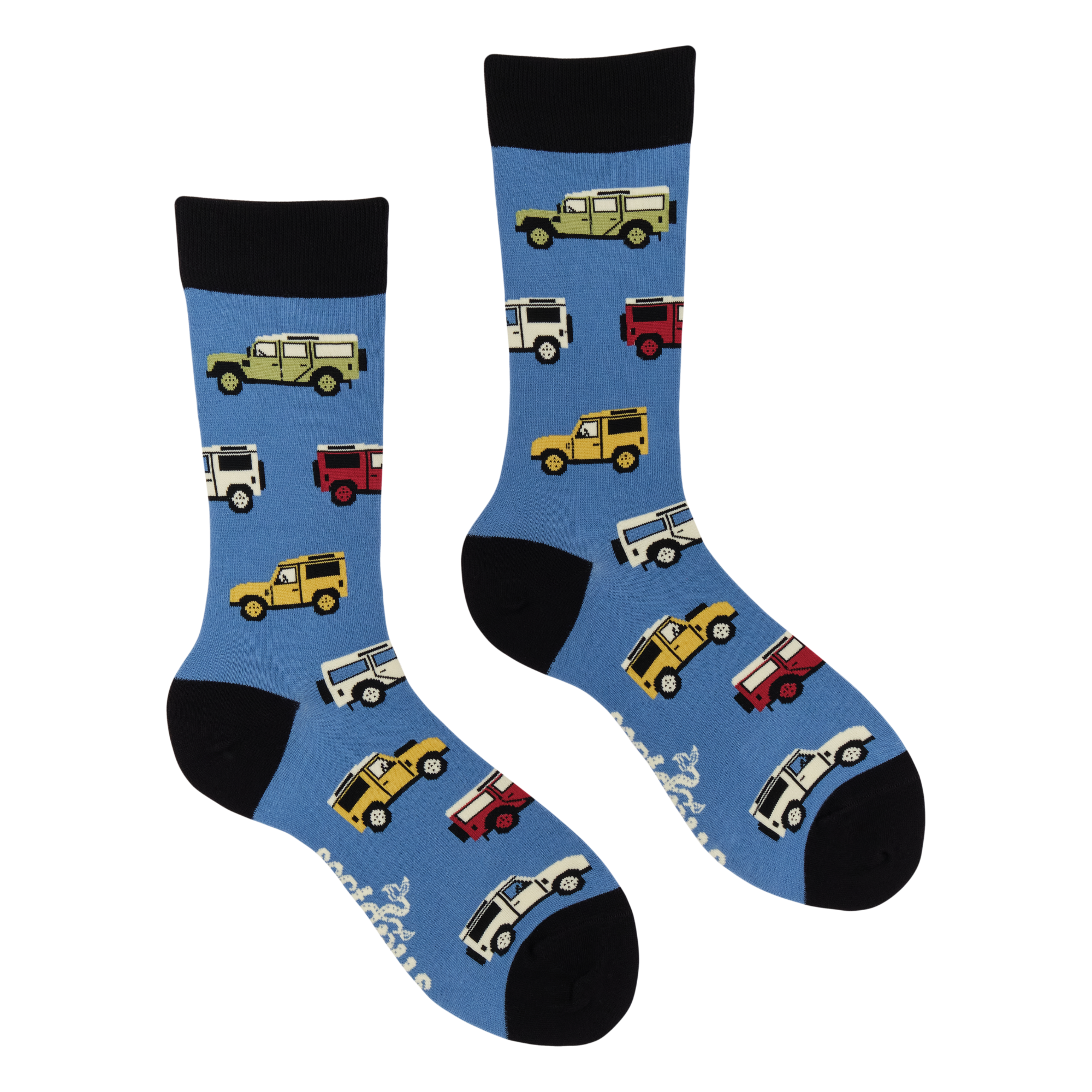 Vintage Land Rover Socks - Off Roader Bamboo
