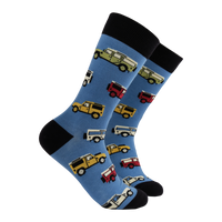 Vintage Land Rover Socks - Off Roader Bamboo