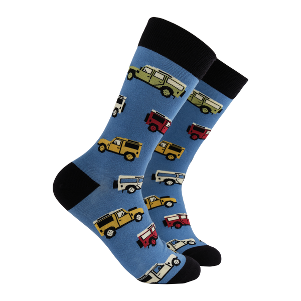 Vintage Land Rover Socks - Off Roader Bamboo