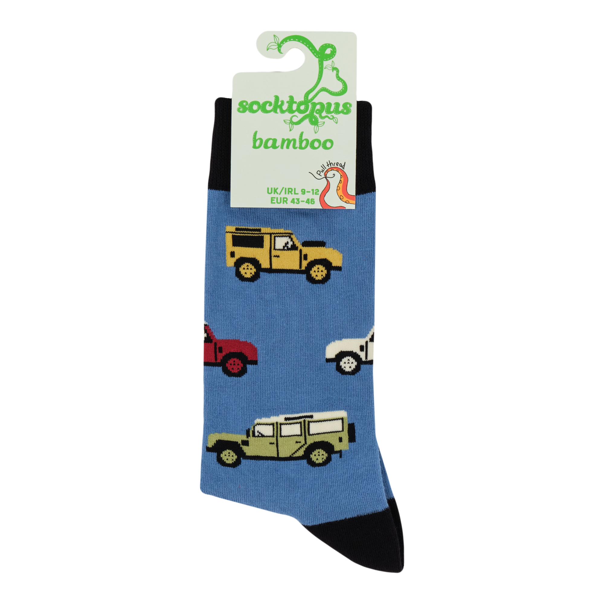 Vintage Land Rover Socks - Off Roader Bamboo
