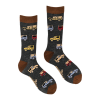 Vintage Land Rover Socks - Off Roader Bamboo