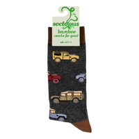 Vintage Land Rover Socks - Off Roader Bamboo