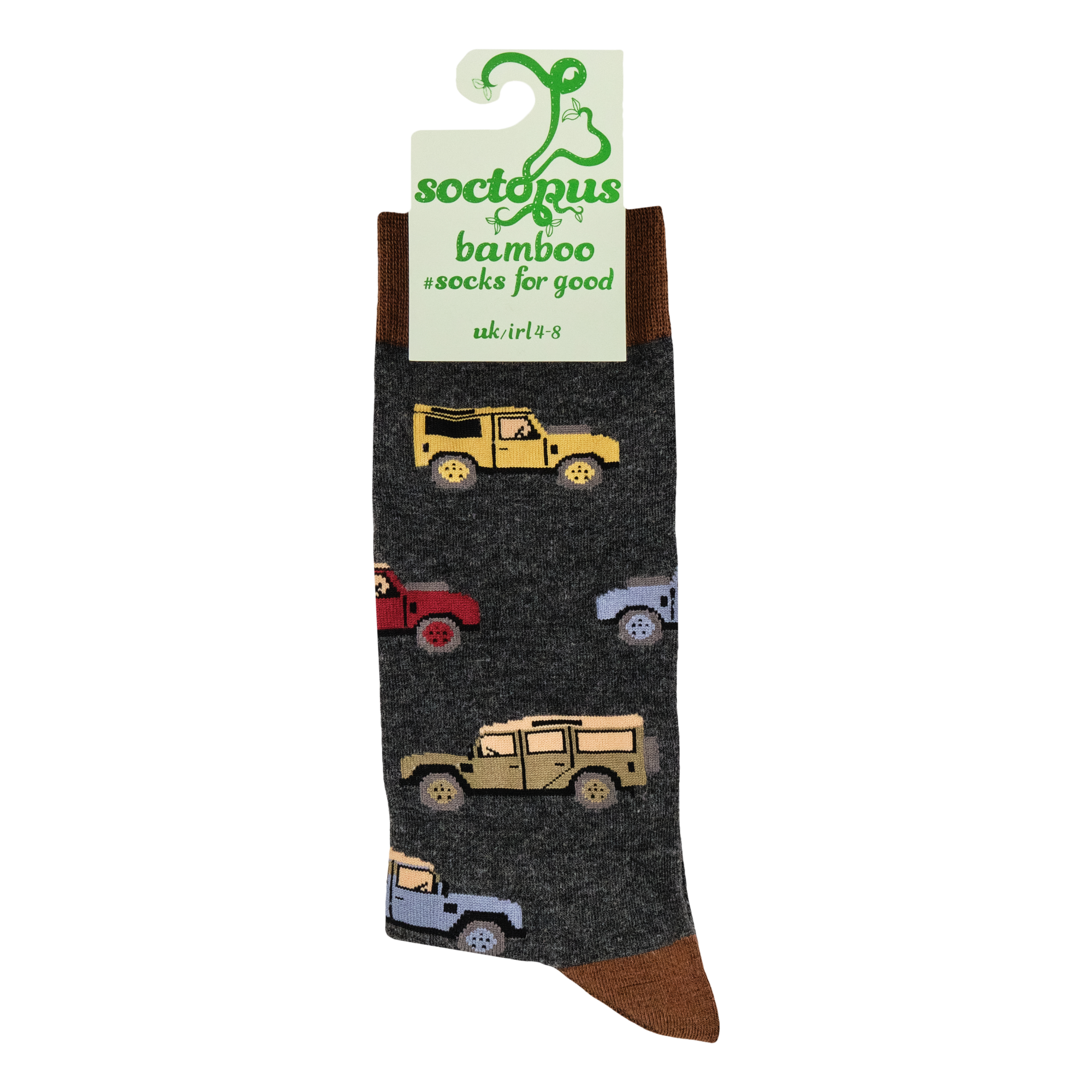 Vintage Land Rover Socks - Off Roader Bamboo