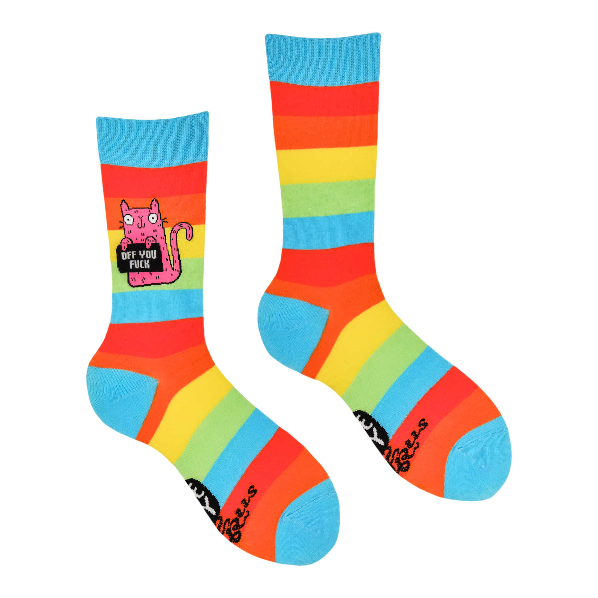 Off You Fuck Socks - Socktopus X Katie Abey