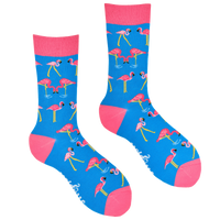 Flamingo Socks - One Legged Wonder