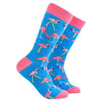 Flamingo Socks - One Legged Wonder